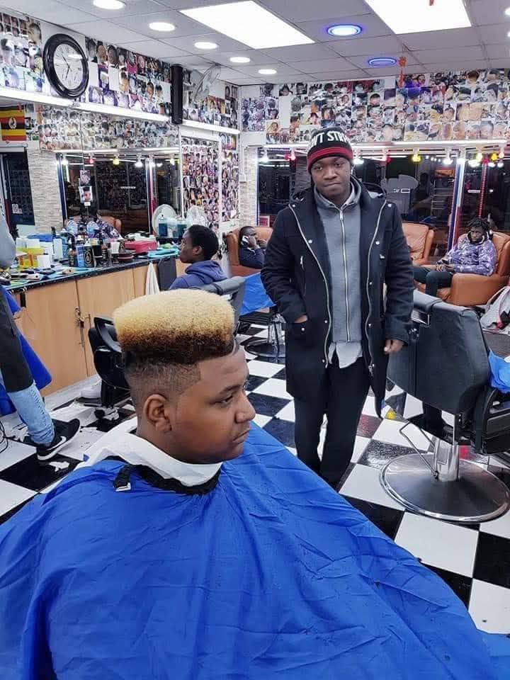 A fresh cut in the chair at CJ Barbers Shop Ltd